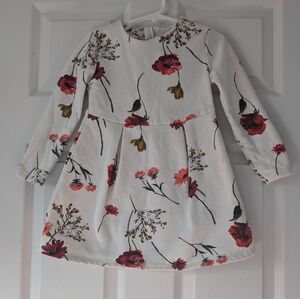 old navy girl's thick floral dress size 4 years
